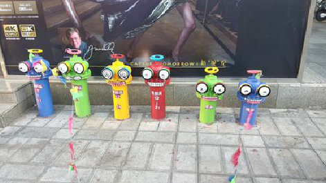 泰和县商业区彩绘