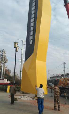 泰和县标识标牌的安装方法。