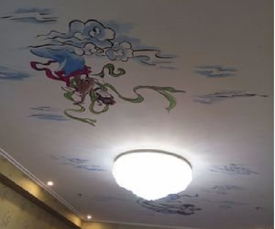 泰和县如何快速绘制天花板上的手绘墙？