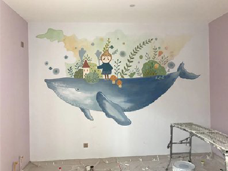 泰和县手绘墙的特点及优势。